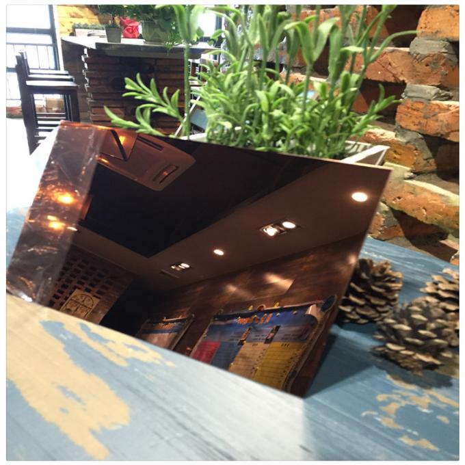 High quality 304 316 decorative no 8 mirror finish stainless steel sheet for hotel decoration