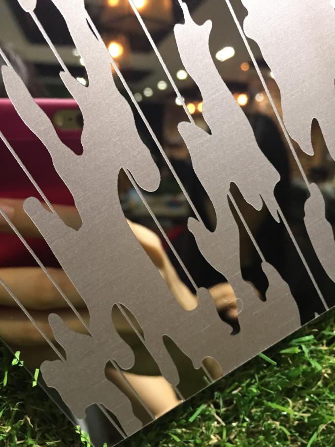 Titanium Coated Decoraive Pattern Stainless Steel Metal Sheet For Hotel