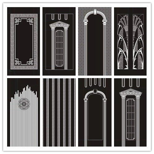China Elevator Wall Decorative Metal Door Cabin Panels Suppliers