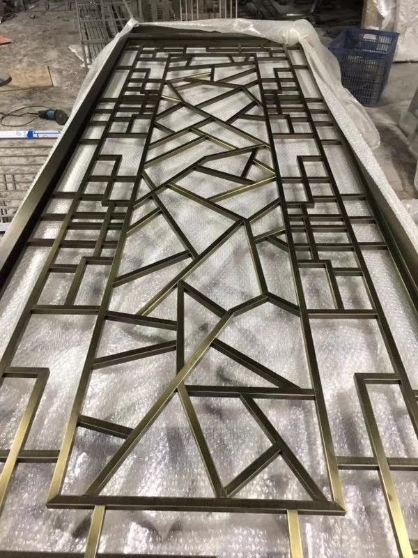 China Decorative Stainless Steel Screen Laser Cut Screens Factory