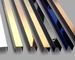 China Stainless Steel U Channel Trim 3000mm Size For Window Handrail Glass supplier