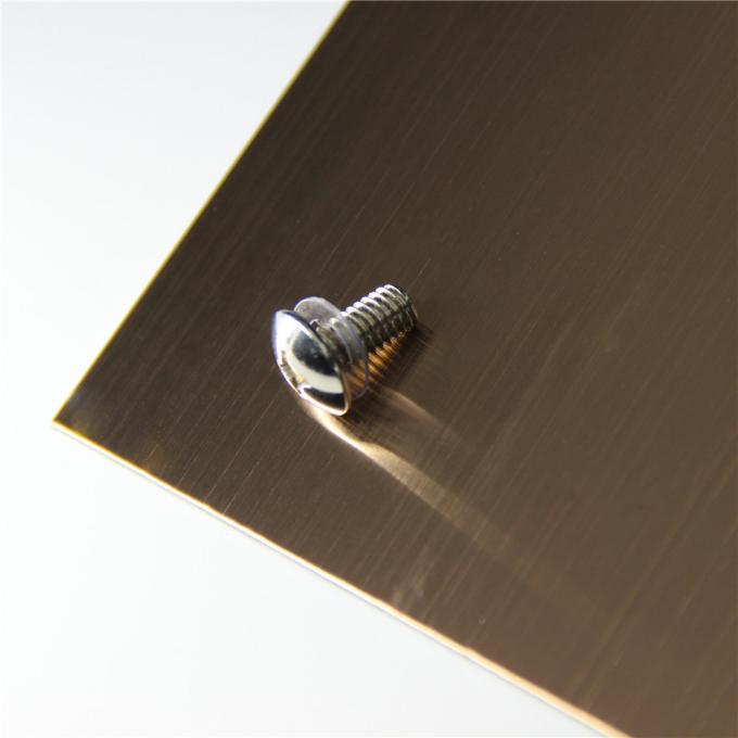 Best Selling 304 316 201 Hairline Finish TiBlack Color Stainless Steel