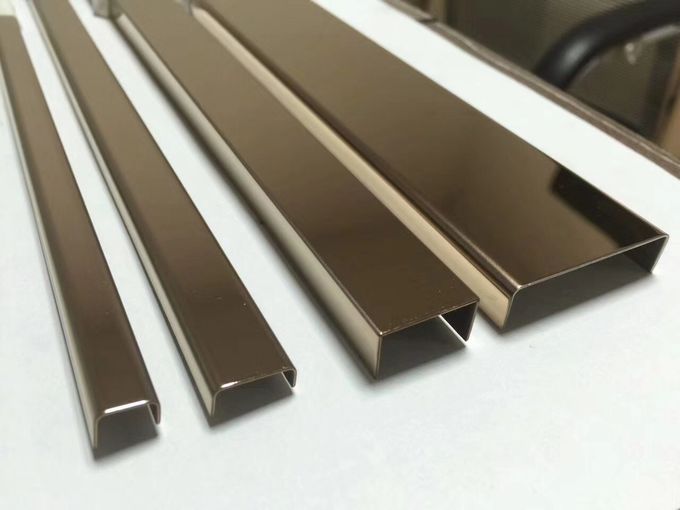 China Stainless Steel U Channel Sizes Trim For Glass Manufacturer Stainless Steel U Channel Trim