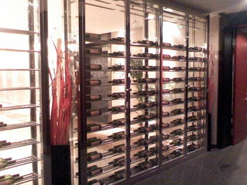 China Hot sale China 304 316 stainless steel wine cabinet gradevin from foshan factory supplier