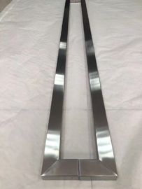 China China Custom Made Satin Brush No.4 Stainless Steel Door Handle In Foshan Manufacturer supplier