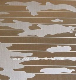 China 304 201 316 430 heat color etching stainless steel sheet plate from foshan supplier