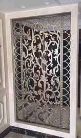 China Metal Aluminum Engraving Screen Panel Laser Cutting Facade Panel Home Decoration supplier