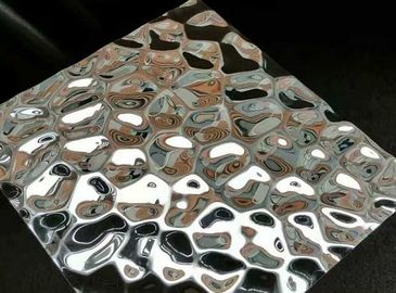 China China RIpple Pattern Mirrors Factory Stainless Steel Sheets Manufacturer Different Designs supplier