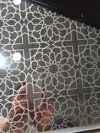 201 304 316 430 Mirror Stainless Steel Color Decorative Sheets With Etched Finish supplier