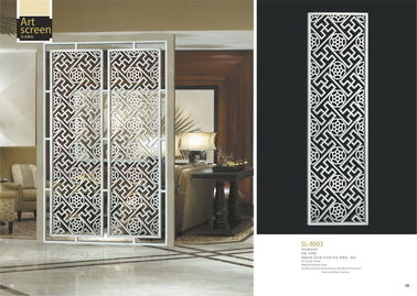 China Manufacturer Decorative Modern Design Metal Folding Screen Foom Dividers supplier