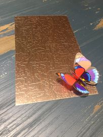 2019 Hot Sale Pvd Color Coated Stainless Steel Bronze Sheets With Competitive Price supplier