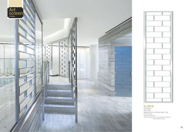 Custom Made Stainless Steel Screen Partition For Villa, Hotel Lobby, Mall, Super Market Dubai Market supplier