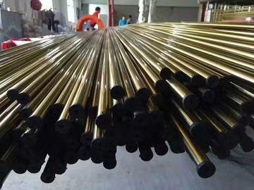 Colored  PVD Coating 6000mm Stainless Steel Pipes Tubes Manufacturer Factory Price supplier