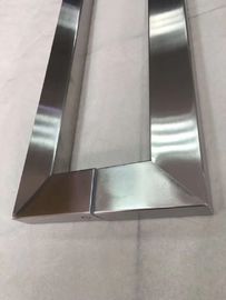 Custruction Big5 Brush No.4 Satin Stainless Steel Pipe Tube Door Handle In Foshan Manufacturer supplier