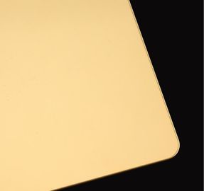 AISI 304 316Pvd Golden Color Coating Stainless Steel Sheet From Foshan supplier