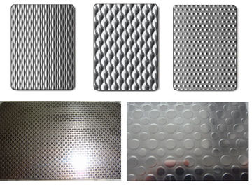 China Manufacturer 1219*2438mm Embossed Stainless Steel Sheet For Outdoor Decoration Engineering Works supplier