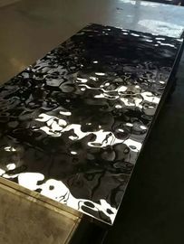 304 Embossed Water Ripple Design Pattern Stainless Steel Sheet Manufacturer In China supplier