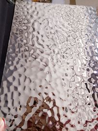 2019 Steelcolor Aperam Supplier Water Ripple Pattern 1500*3000 Stainless Steel Mirror Copper Sheets In Foshan Factory supplier