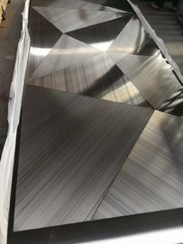 New Designs 304 316 Brush Hairline No.4 Parts Stainless Steel Sheet For Hotel Decoration Project supplier