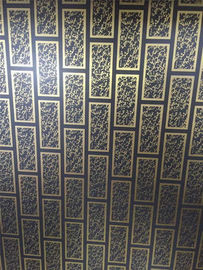 China Manufacturer Double Color Gold 1219*2438mm Stainless Steel Decorative Sheets Wall For Cladding supplier