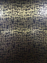 China Manufacturer Double Color Gold 1219*2438mm Stainless Steel Decorative Sheets Wall For Cladding supplier