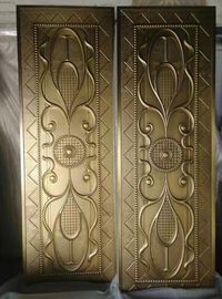 Engraving Carved  Custom Made Aluminum Ceiling And Wall Panel Wiith CNC Router supplier