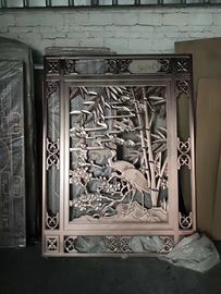 Aluminum Screen Panel Decorative Room Divider By CNC Carving Machine supplier