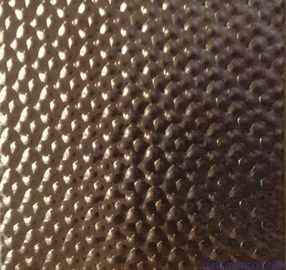 201 Embossed Stainless Steel Sheet With Titanium Color Manufacturers In China Foshan supplier