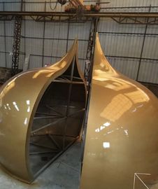 Golden Mosque Dome Designs Construction Detals Custom Made In China supplier