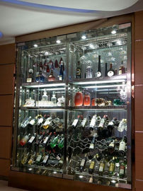 China Wine Shelves Fabrication Custom Stainless Steel Factory Price supplier