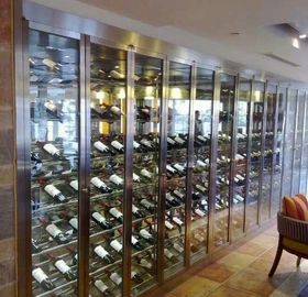 China Wine Shelves Fabrication Custom Stainless Steel Factory Price supplier