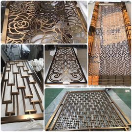 China Decorative Stainless Steel Screen Laser Cut Screens Factory Suppliers supplier